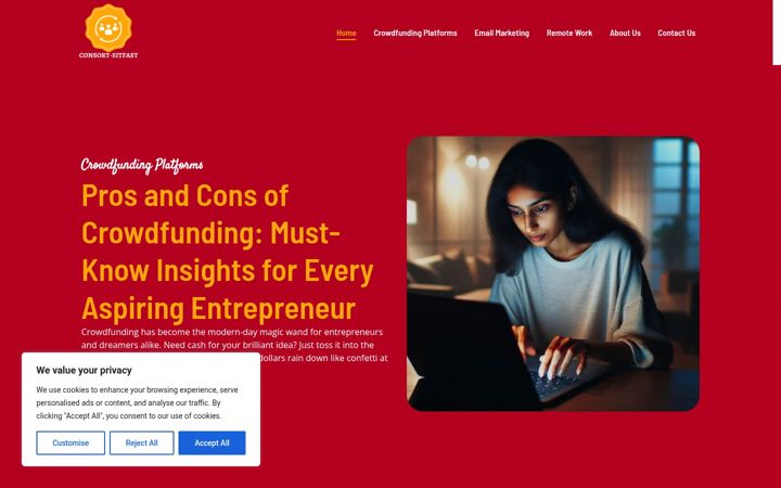 Screenshot of consort-sitfast.com