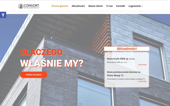 Screenshot of consort.net.pl