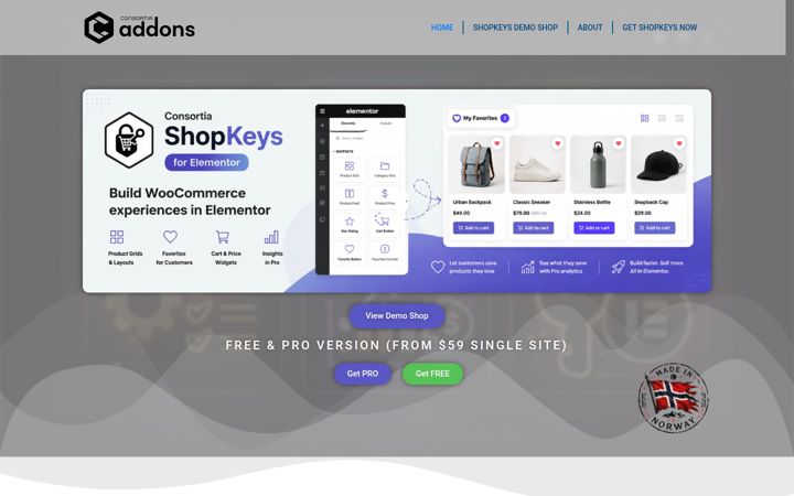 Screenshot of consortia-addons.com