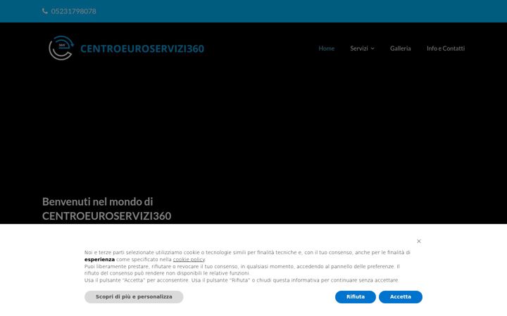 Screenshot of consorzioeuroservice.com