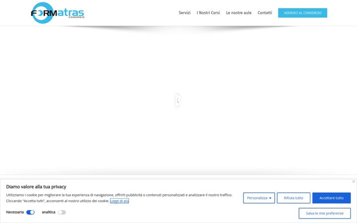 Екранна снимка на consorzioformatras.it