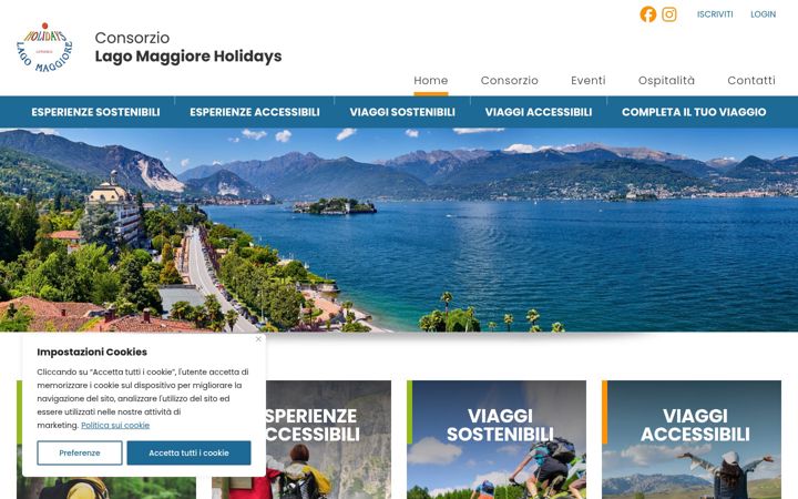 Ekrānuzņēmums no consorziolagomaggiore.it