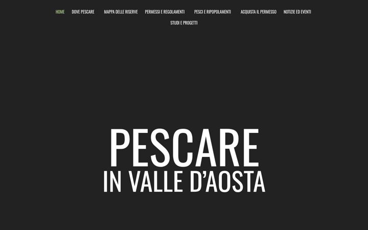 Snimka zaslona za consorziopesca.vda.it