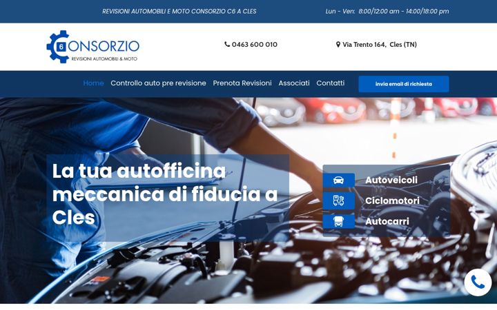 Snimka zaslona za consorziorevisionic6.it