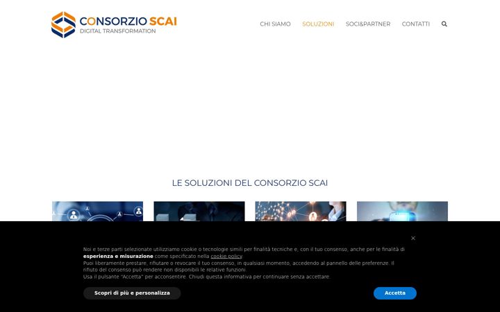 Screenshot of consorzioscai.com