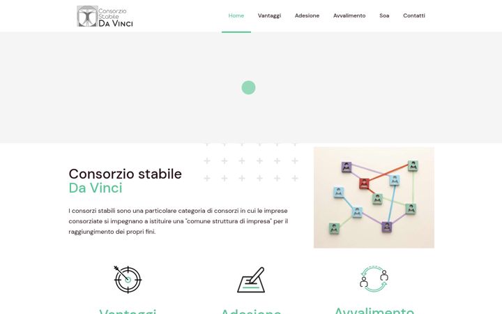 Screenshot of consorziostabiledavinci.it