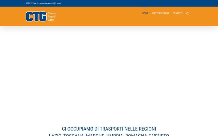 Screenshot of consorziotrasportigubbio.it