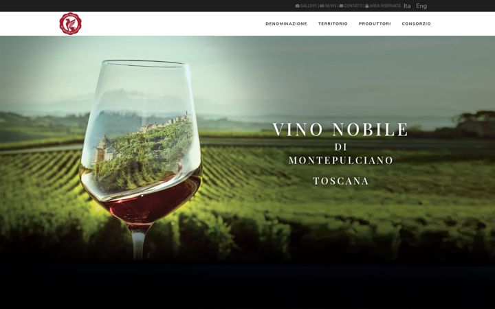 Snímek obrazovky consorziovinonobile.it