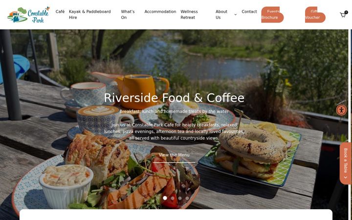 Screenshot of constablepark.co.uk
