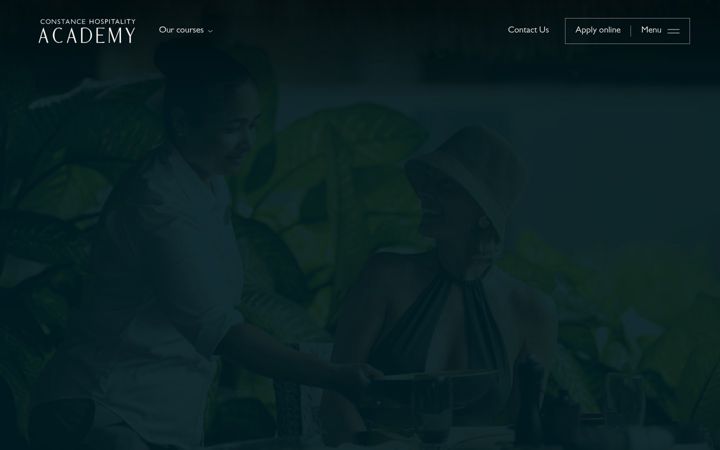 Screenshot of constanceacademy.com