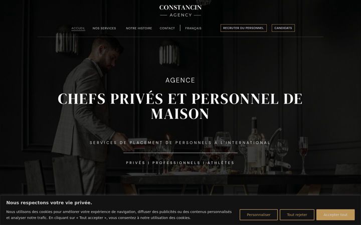 Screenshot of constancin-agency.com