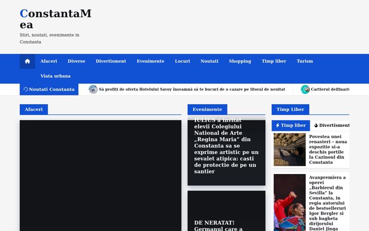 Screenshot of constantamea.com