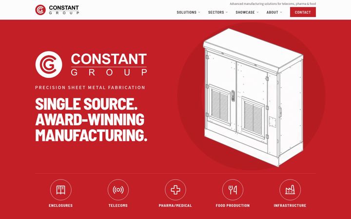 Screenshot of constantgroup.co.uk
