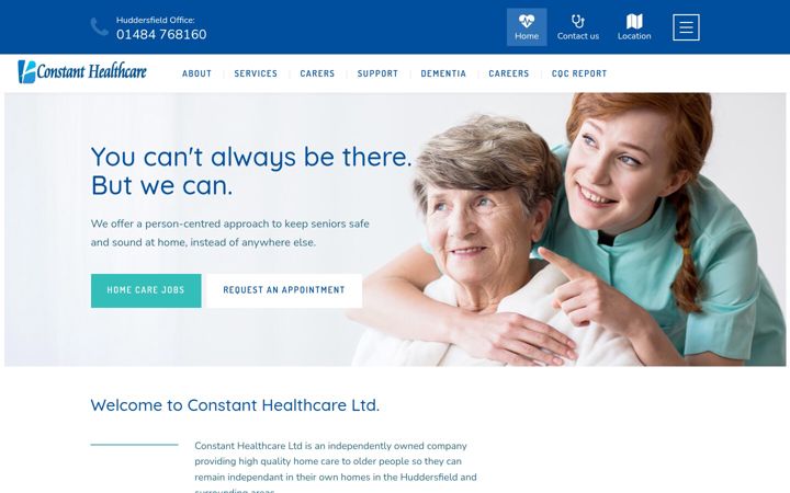 Screenshot του constanthealthcare.uk