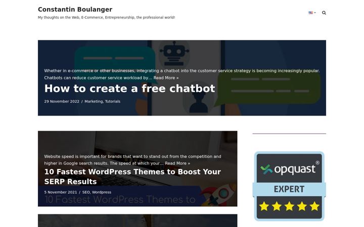 Screenshot of constantin-boulanger.fr