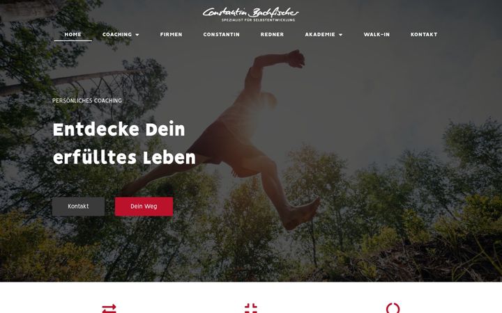 Screenshot of constantinbachfischer.com