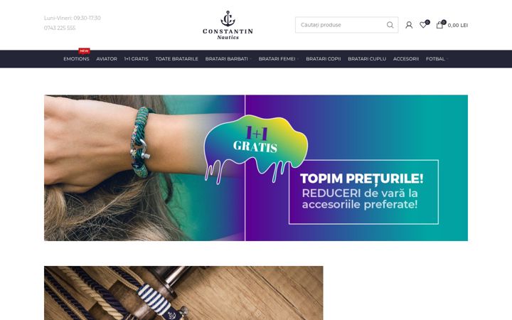Screenshot of constantinnautics.ro