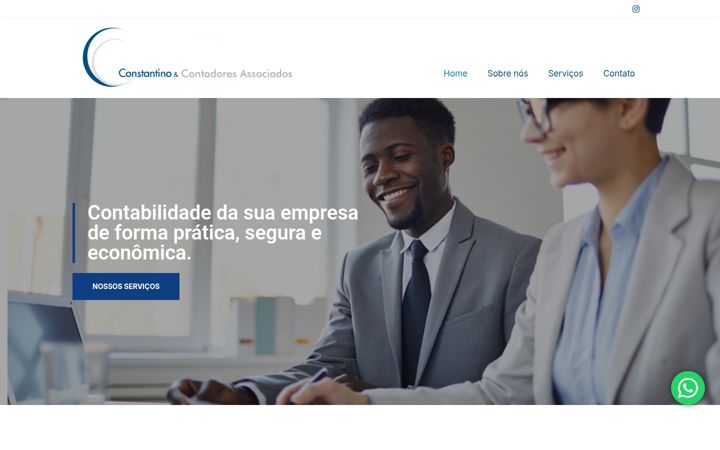Screenshot ta' constantinoeassociados.com.br