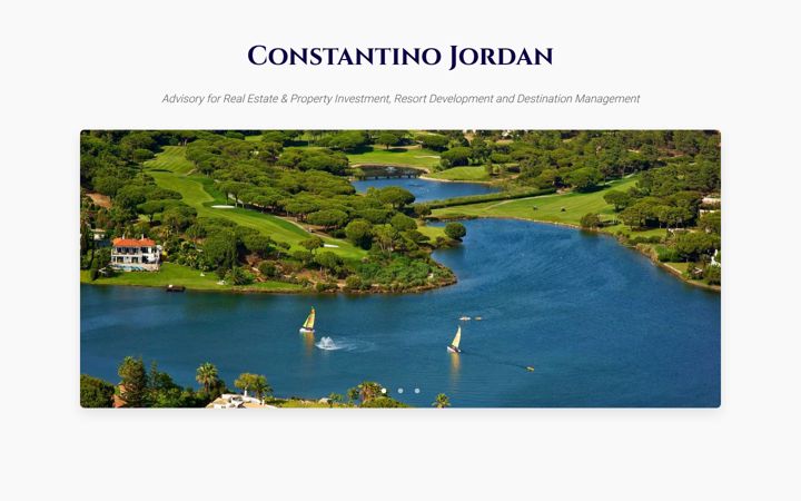 Screenshot of constantinojordan.com