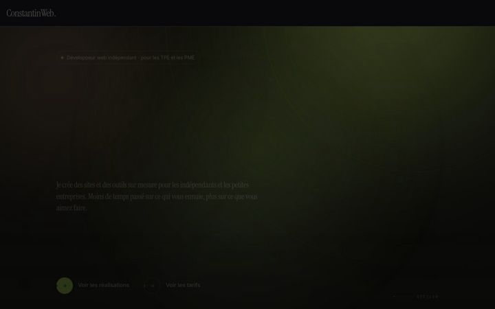 Screenshot of constantinweb.com