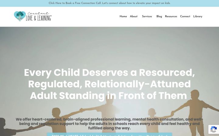 Screenshot of constantloveandlearning.com