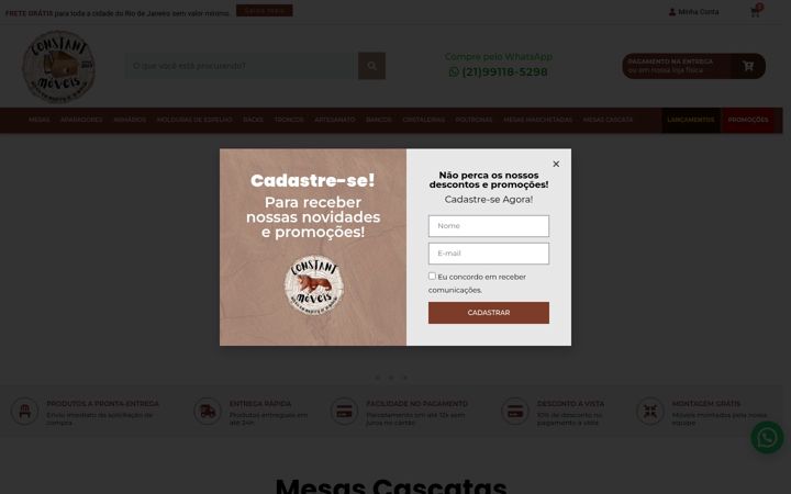 Screenshot ta' constantmoveis.com.br