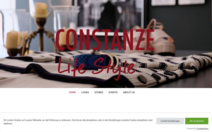 Screenshot of constanze-lifestyle.com