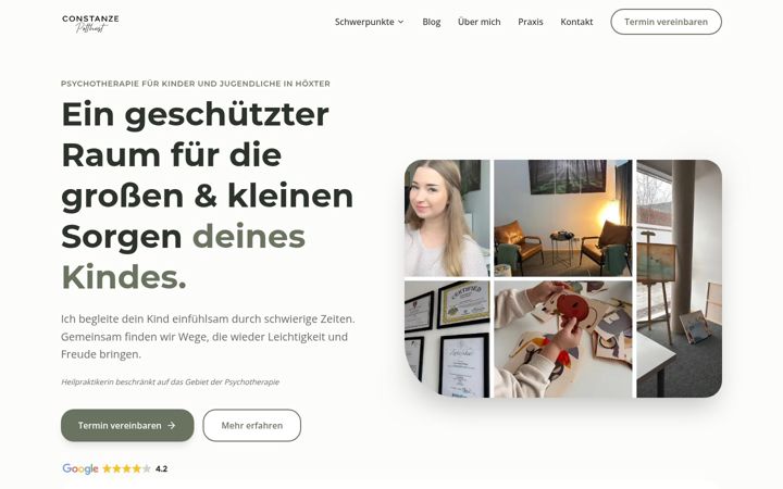 Screenshot of constanze-potthast.de