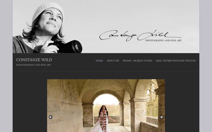 Screenshot of constanze-wild.com
