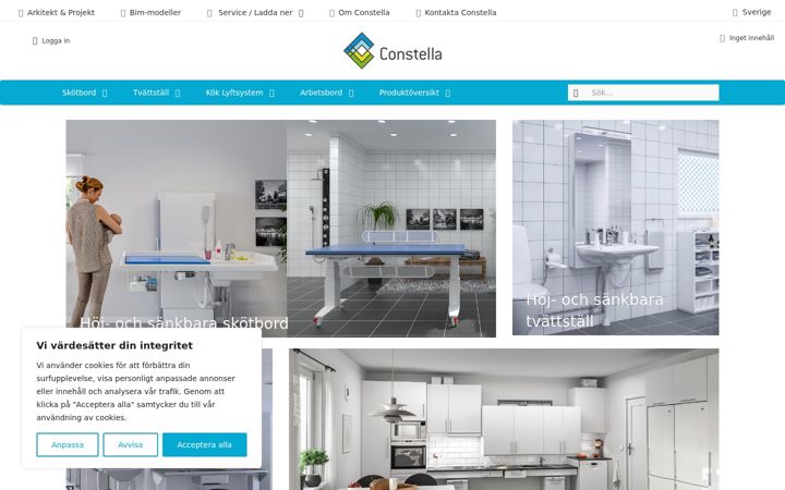 Screenshot of constella.se