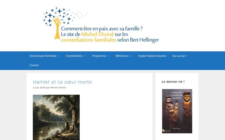 Screenshot of constellation-familiale.eu