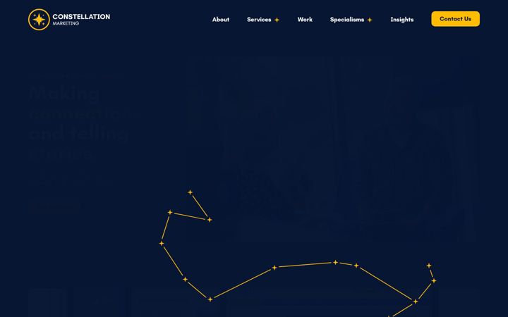 Screenshot of constellationmarketing.co.uk