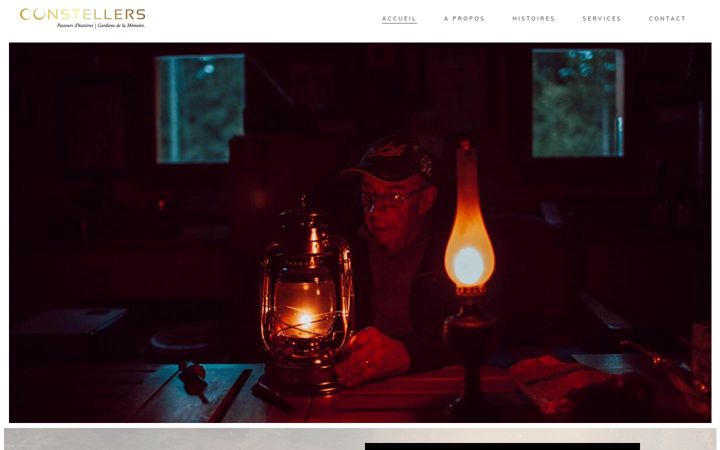 Screenshot of constellers.com
