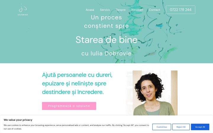 Screenshot of constientimpreuna.ro