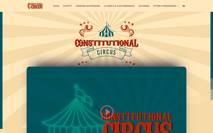 Screenshot of constitutionalcircus.com