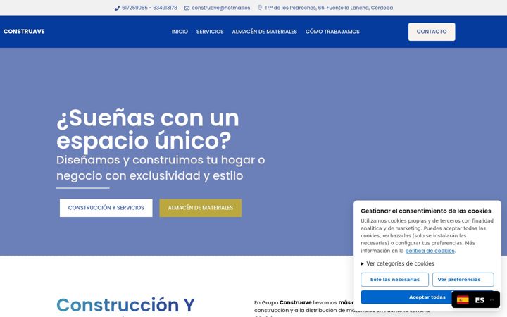 Screenshot of construave.es