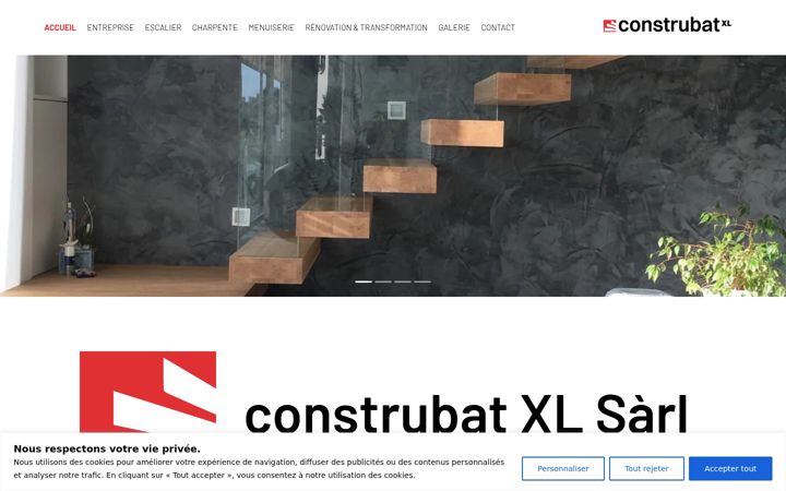Screenshot of construbatxl.ch