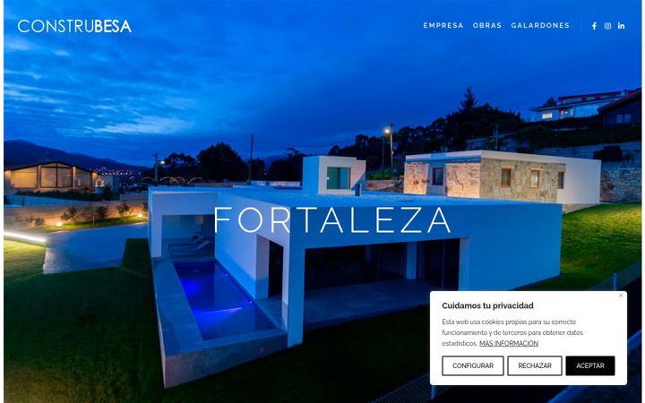 Screenshot of construbesa.es