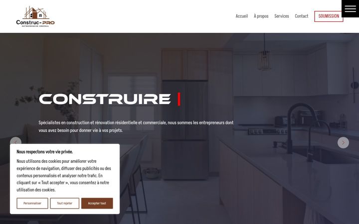 Screenshot von construc-pro.ca