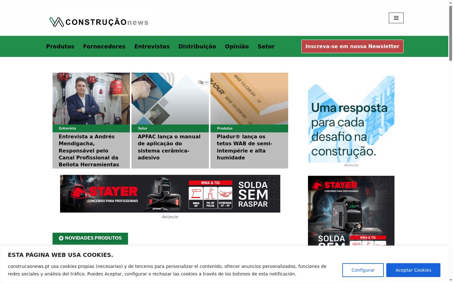 Capture d'écran de la bannière de consentement affichée avant toute interaction