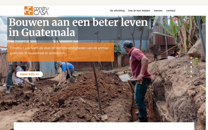 Skjermbilde av construcasa.nl