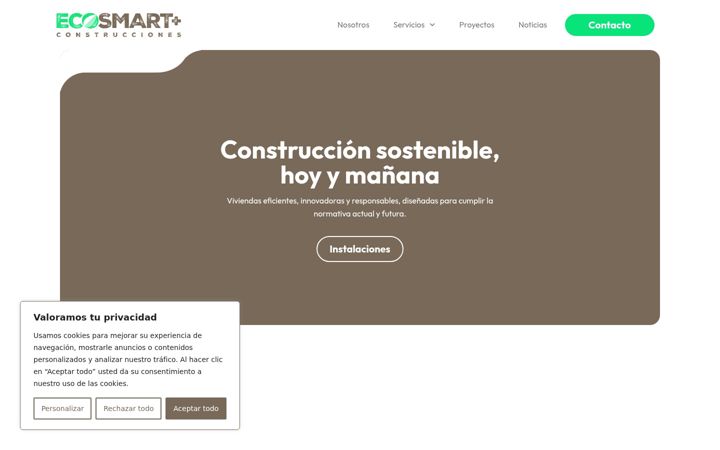 Screenshot of construcciones-ecosmart.es