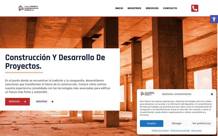 Snímek obrazovky construccionesangulobarneto.es