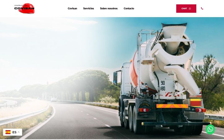 Screenshot ta' construccionescovisan.es