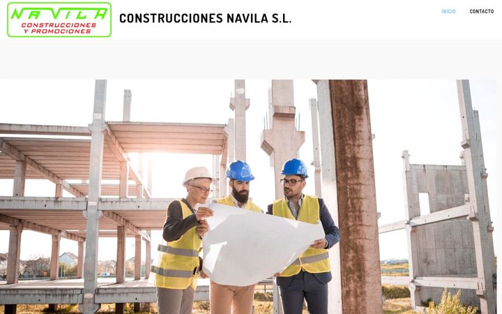 Screenshot of construccionesnavila.com