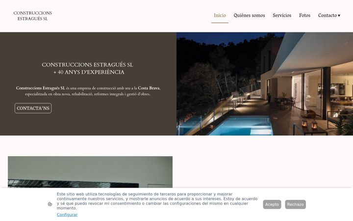 Screenshot of construccions-estragues.net