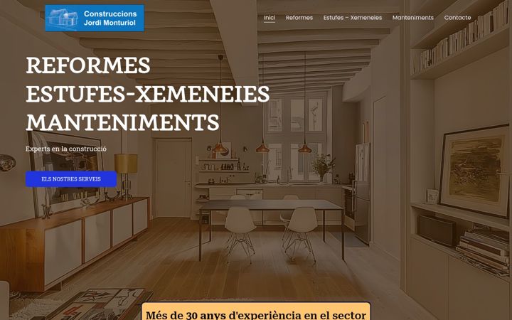Ekrānuzņēmums no construccionsjordimonturiol.com