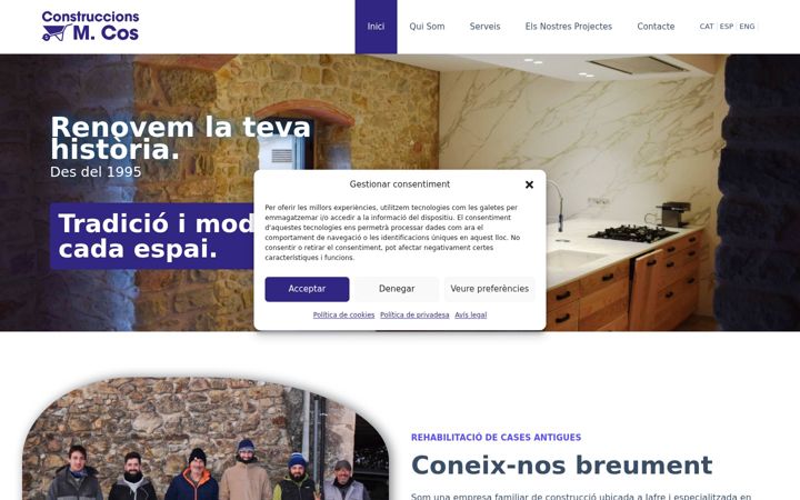 Screenshot of construcmcos.com