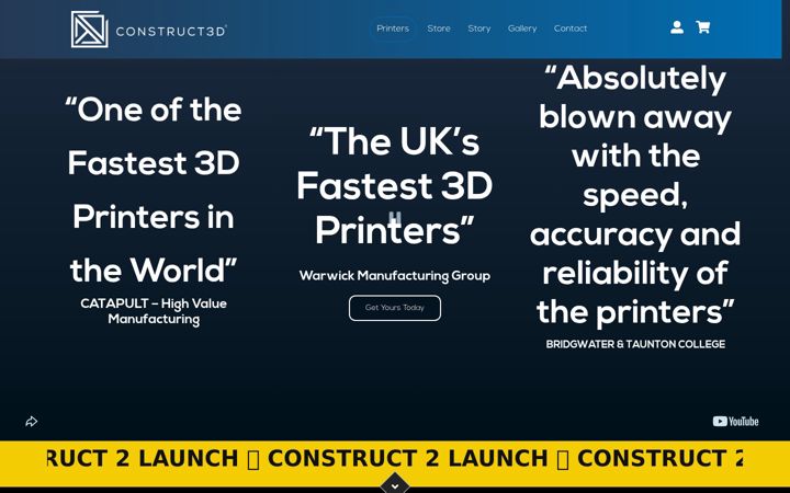 Screenshot of construct-3d.com