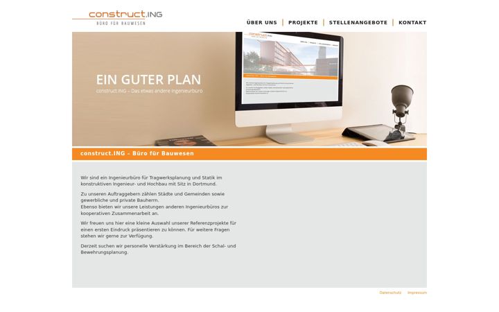 Screenshot of construct-ing.eu